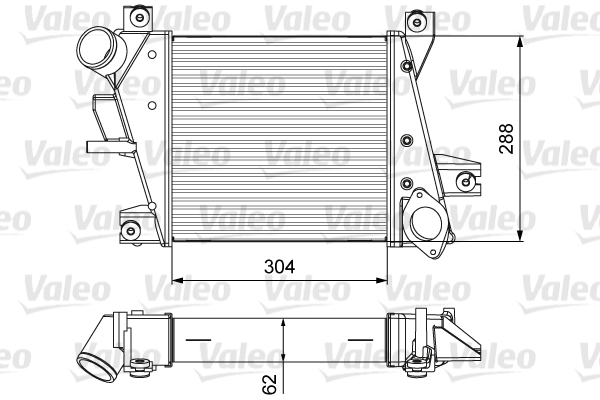 Интеркулер   818360   VALEO