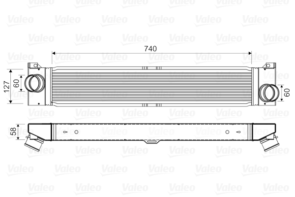 Интеркулер   818569   VALEO