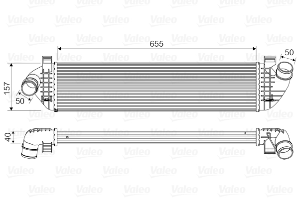 Интеркулер   818571   VALEO