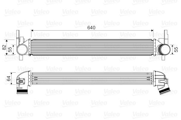 Интеркулер   818574   VALEO