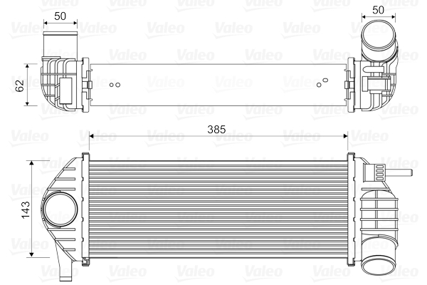 Интеркулер   818584   VALEO