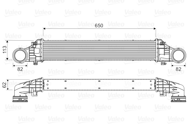 Интеркулер   818587   VALEO