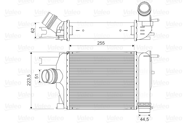 Интеркулер   818609   VALEO