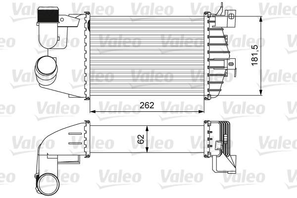 Интеркулер   818627   VALEO