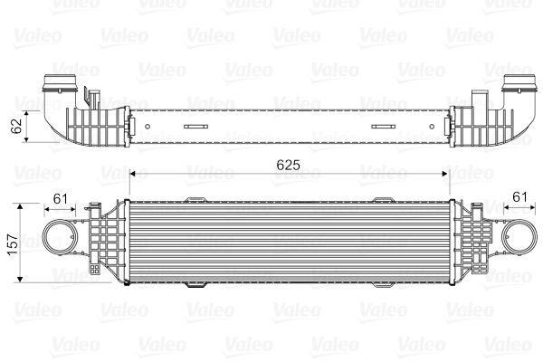 Интеркулер   818631   VALEO