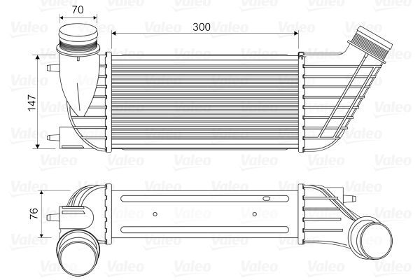 Интеркулер   818651   VALEO