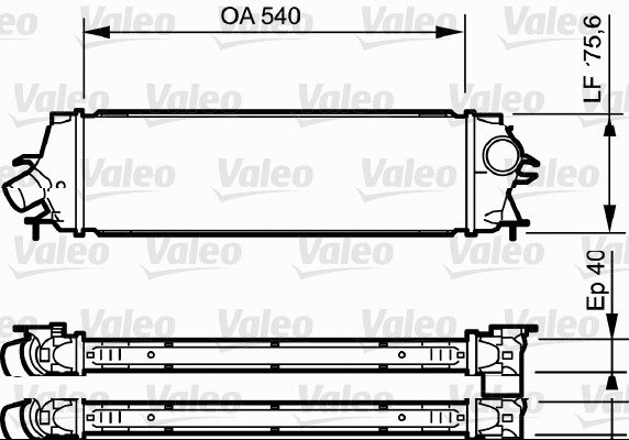 Интеркулер   818771   VALEO