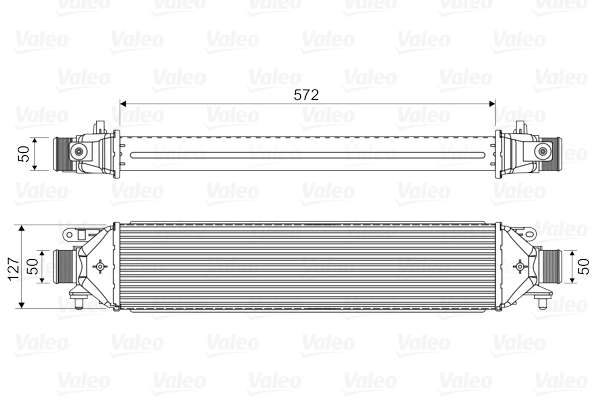 Интеркулер   818824   VALEO