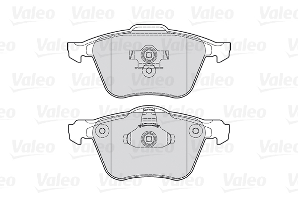 Комплект тормозных колодок, дисковый тормоз 301030 VALEO #1
