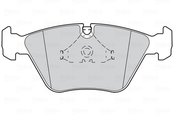 Комплект тормозных колодок, дисковый тормоз 301409 VALEO #1