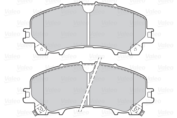 Комплект тормозных колодок, дисковый тормоз 302167 VALEO #1