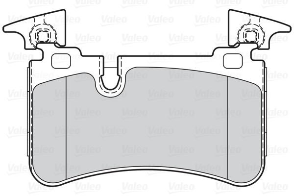 Комплект тормозных колодок, дисковый тормоз 302208 VALEO #1