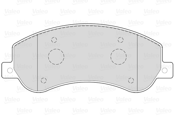 Комплект тормозных колодок, дисковый тормоз 302337 VALEO #1