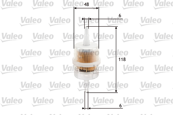 Фільтр палива   587011   VALEO