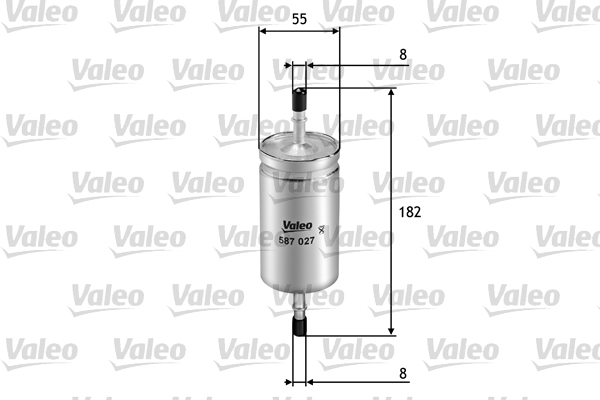 Фільтр палива   587027   VALEO