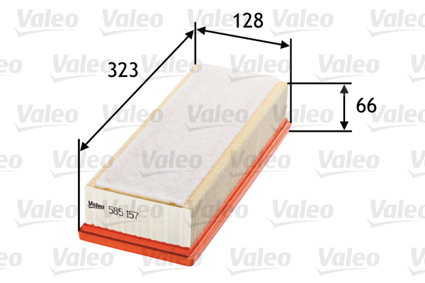 Повітряний фільтр   585157   VALEO