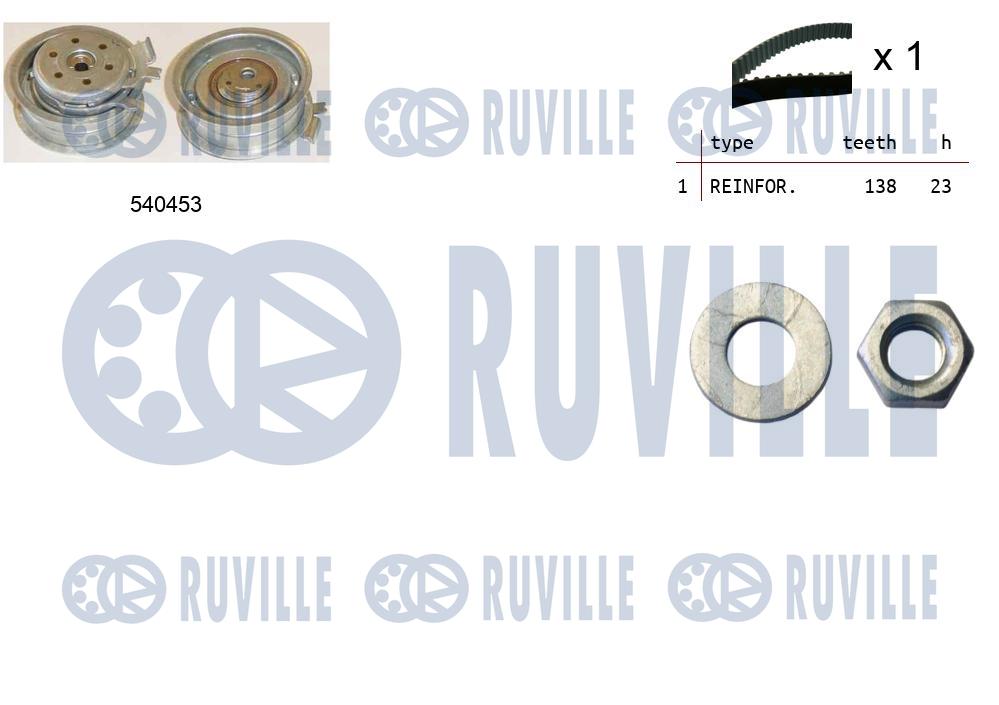 Комплект ремня ГРМ   550013   RUVILLE