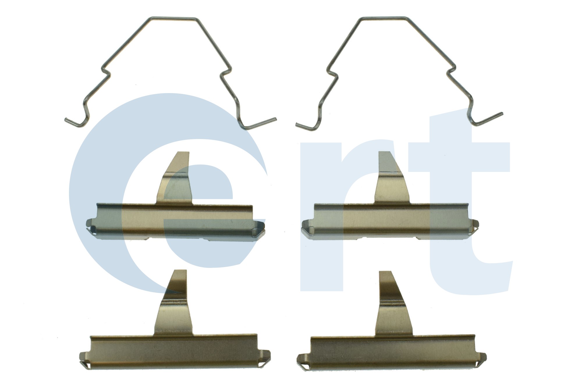 Комплект приладдя, накладка дискового гальма   420362   ERT