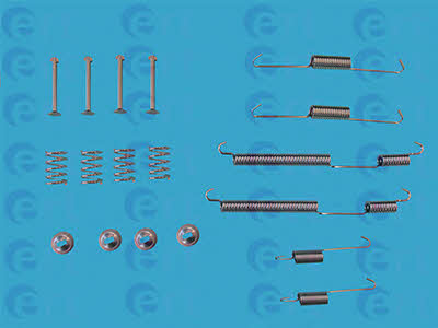 Комплект приладдя, гальмівна колодка   310027   ERT