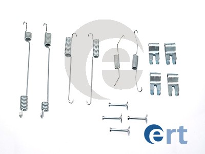 Комплект приладдя, гальмівна колодка   310114   ERT