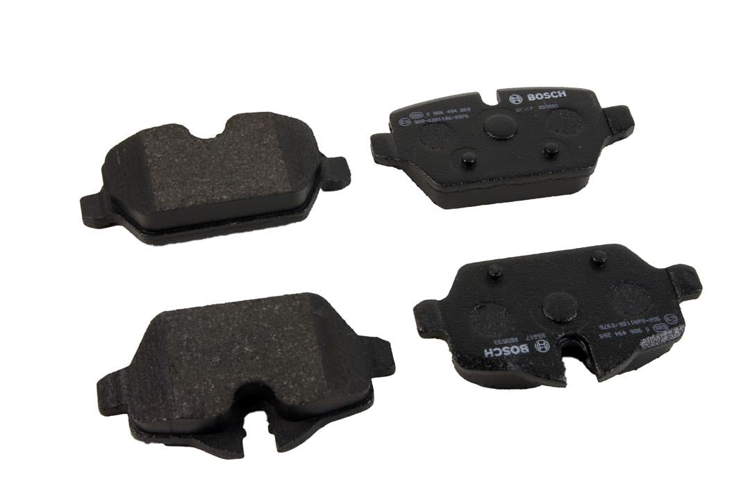 Комплект гальмівних колодок, дискове гальмо, BOSCH 986494269 Комплект гальмівних колодок, дискове гальмо, BOSCH 986494269