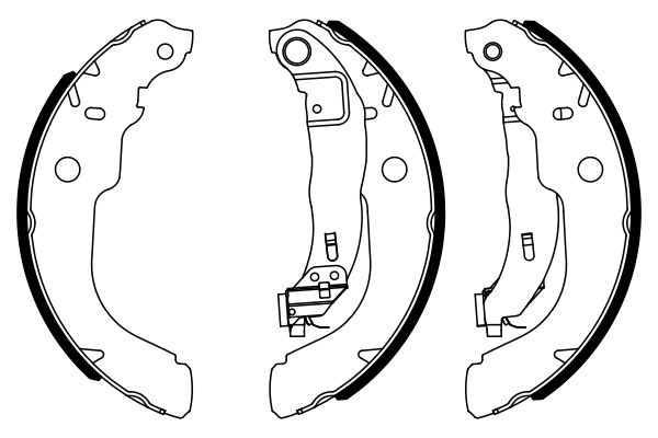 Комплект тормозных колодок   0 986 487 960   BOSCH