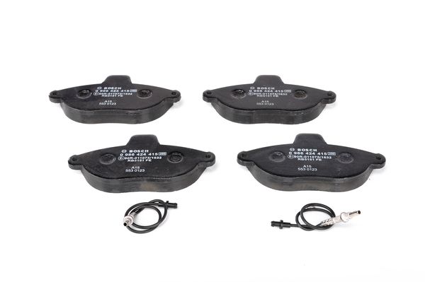 Комплект тормозных колодок, дисковый тормоз 0 986 424 415 BOSCH #5
