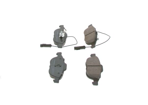 Комплект гальмівних накладок, дискове гальмо 0 986 424 507 BOSCH #1