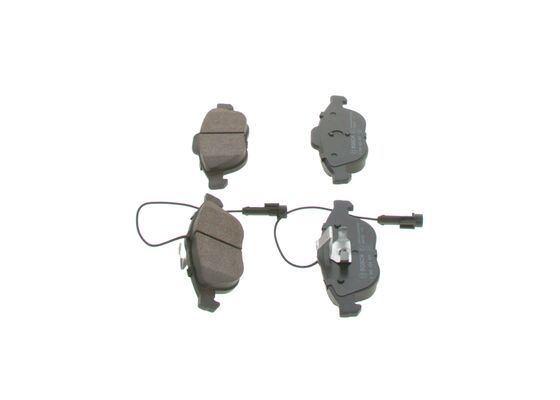 Комплект гальмівних накладок, дискове гальмо 0 986 424 507 BOSCH #3