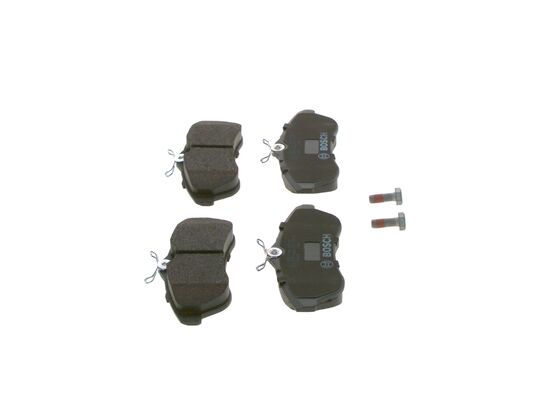 Комплект тормозных колодок, дисковый тормоз 0 986 424 635 BOSCH #3
