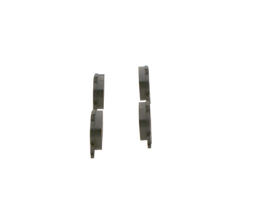 Комплект гальмівних накладок, дискове гальмо 0 986 424 730 BOSCH #3