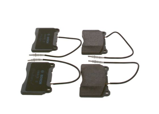 Комплект гальмівних накладок, дискове гальмо 0 986 424 738 BOSCH #1