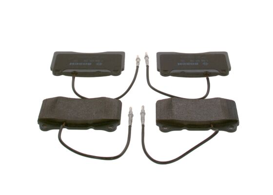 Комплект гальмівних накладок, дискове гальмо 0 986 424 738 BOSCH #2