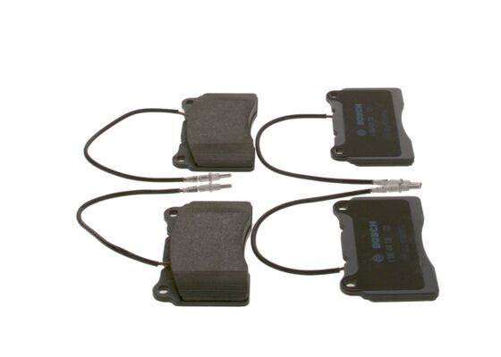 Комплект гальмівних накладок, дискове гальмо 0 986 424 738 BOSCH #3