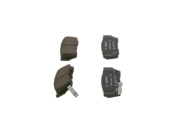Комплект гальмівних накладок, дискове гальмо 0 986 460 997 BOSCH #3