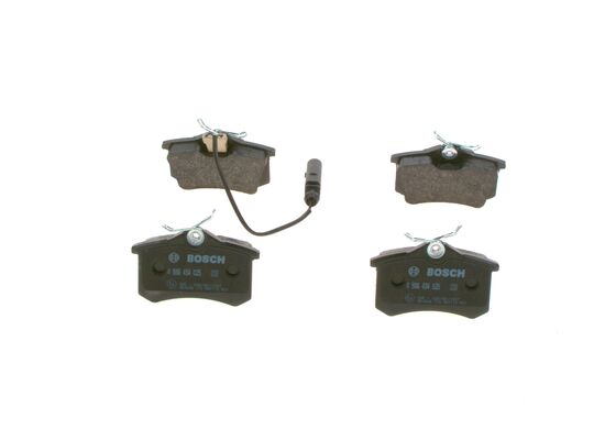 Комплект гальмівних накладок, дискове гальмо 0 986 494 025 BOSCH #2