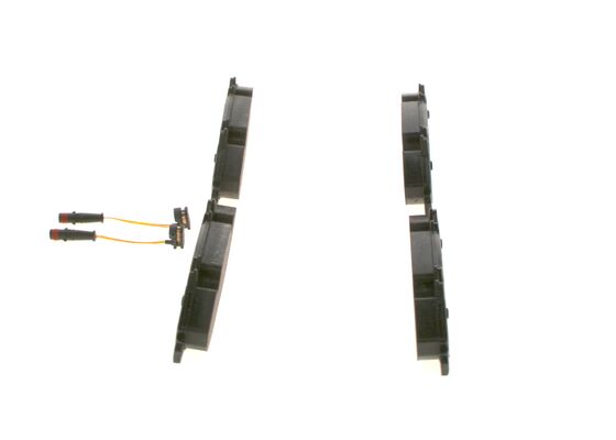 Комплект гальмівних накладок, дискове гальмо 0 986 494 081 BOSCH #1