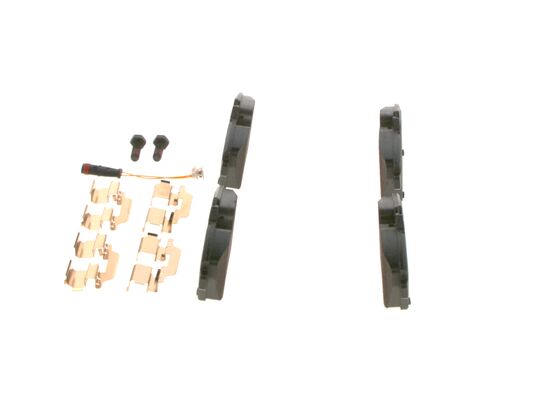 Комплект тормозных колодок, дисковый тормоз 0 986 494 087 BOSCH #1