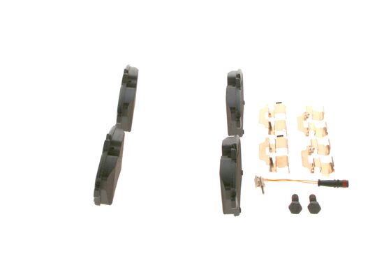 Комплект тормозных колодок, дисковый тормоз 0 986 494 087 BOSCH #3