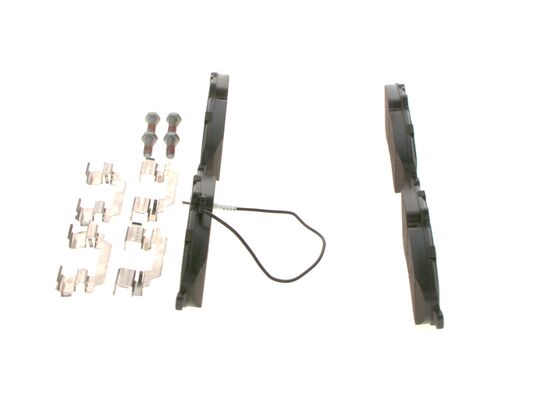 Комплект тормозных колодок, дисковый тормоз 0 986 494 163 BOSCH #1