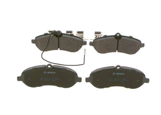 Комплект тормозных колодок, дисковый тормоз 0 986 494 163 BOSCH #2