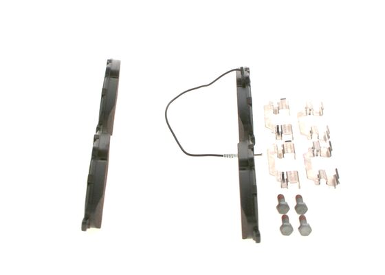Комплект тормозных колодок, дисковый тормоз 0 986 494 163 BOSCH #3