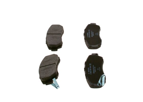 Комплект гальмівних накладок, дискове гальмо 0 986 494 308 BOSCH #3