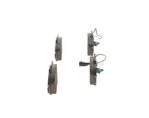 Комплект тормозных колодок, дисковый тормоз 0 986 494 465 BOSCH #1