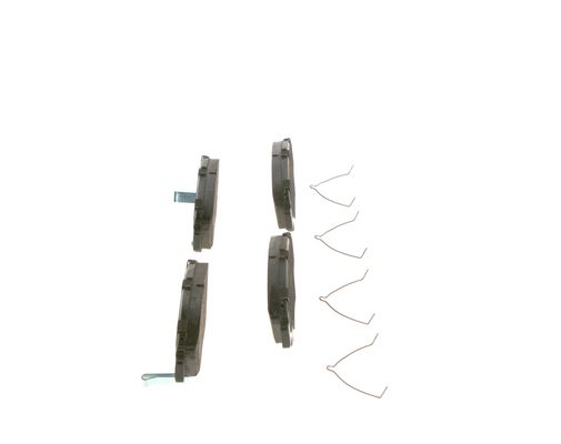 Комплект гальмівних накладок, дискове гальмо 0 986 494 562 BOSCH #3