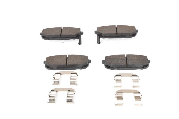 Комплект тормозных колодок, дисковый тормоз 0 986 494 590 BOSCH #4