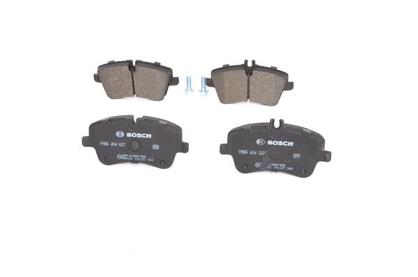 Комплект тормозных колодок, дисковый тормоз 0 986 494 607 BOSCH #2