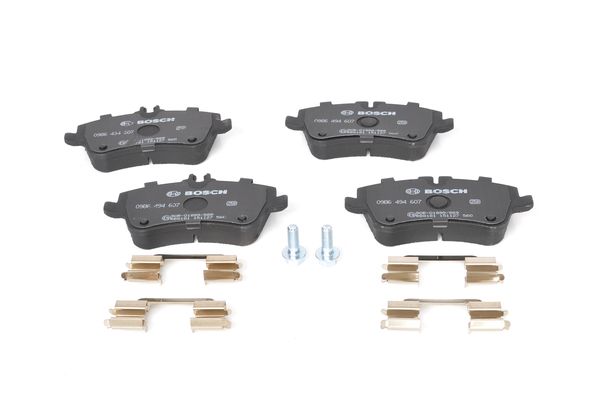 Комплект тормозных колодок, дисковый тормоз 0 986 494 607 BOSCH #5