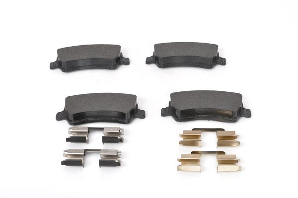 Комплект гальмівних накладок, дискове гальмо 0 986 494 641 BOSCH #4
