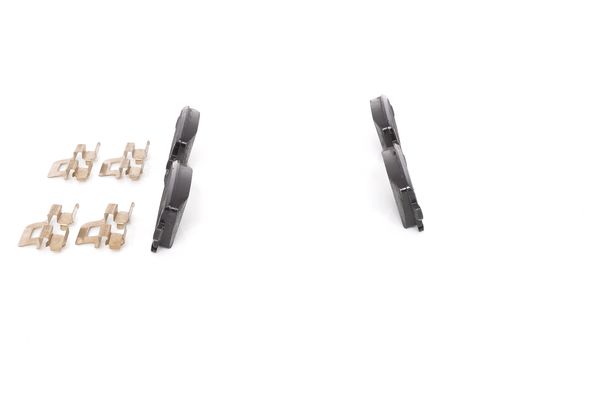 Комплект гальмівних накладок, дискове гальмо 0 986 494 649 BOSCH #1